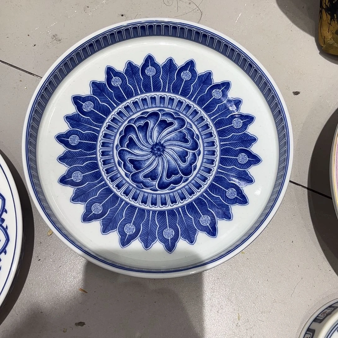 康***康青花芭蕉叶壶承福利