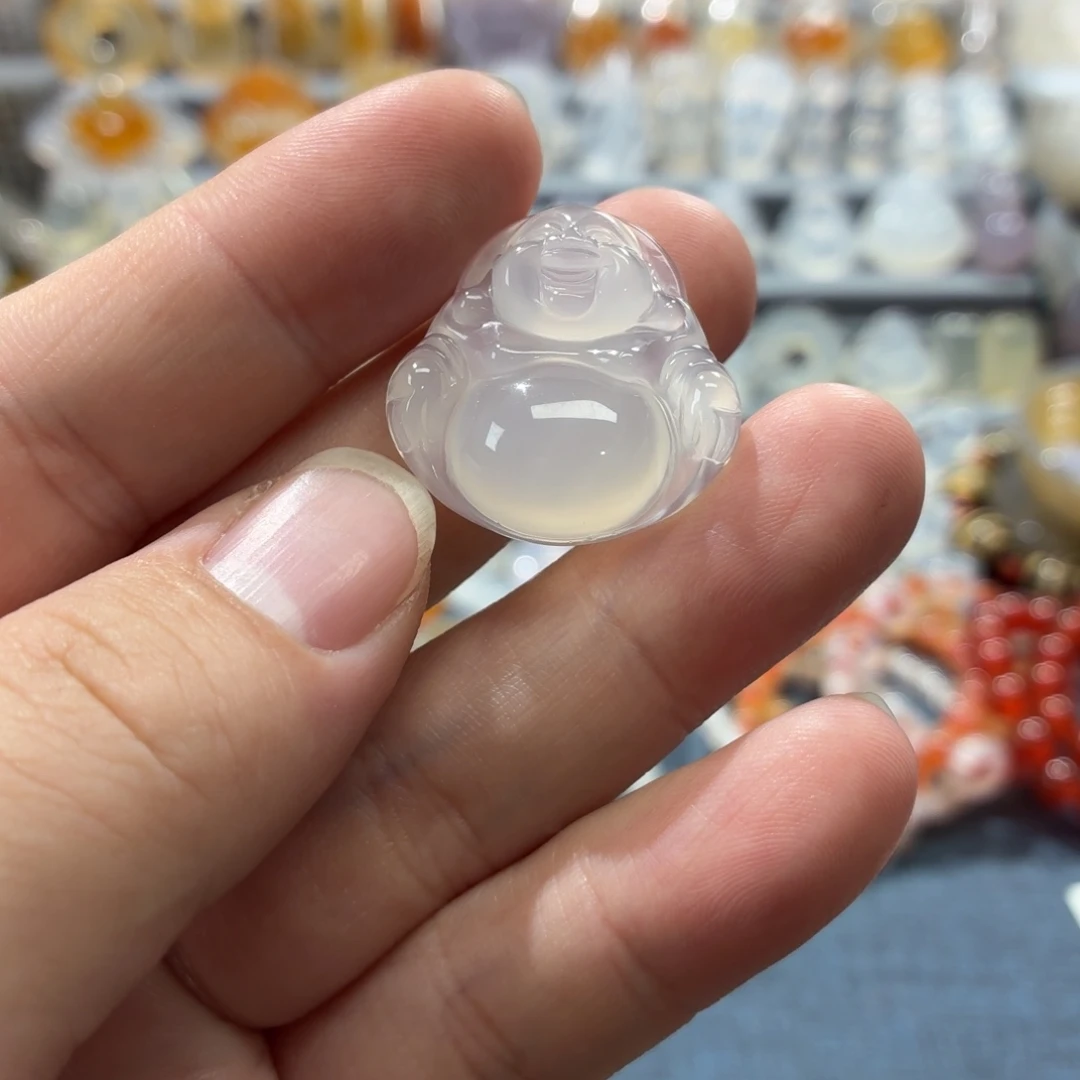 玛瑙/玉髓未镶嵌吊坠(不含链)