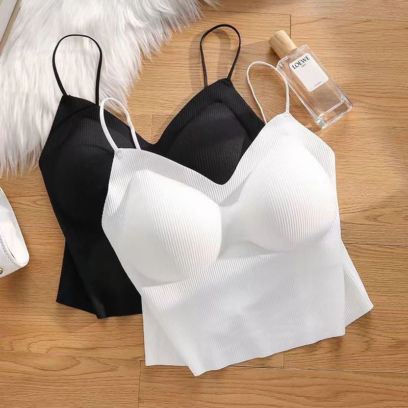 百搭性感美背吊带上衣隐形无痕细肩带舒适裸感设计