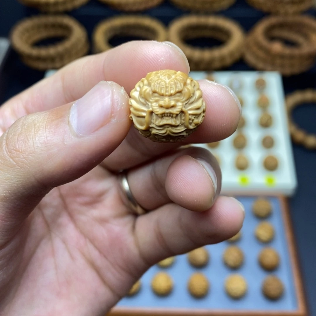 猴头核桃把件龙珠素籽单颗福利