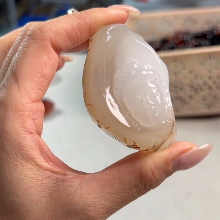 玛瑙/玉髓吊坠(不含链)未镶嵌