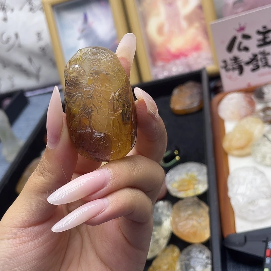 颈饰未镶嵌水晶天然