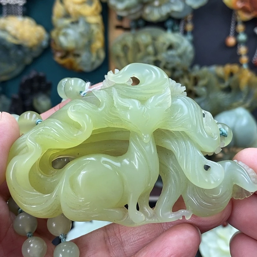 【闪购商品】未镶嵌岫玉吊坠
