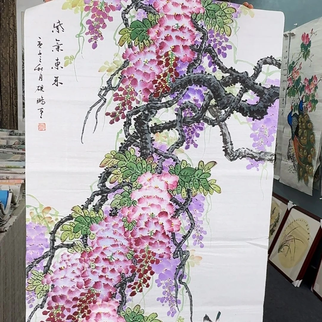 纯手绘的好看作品