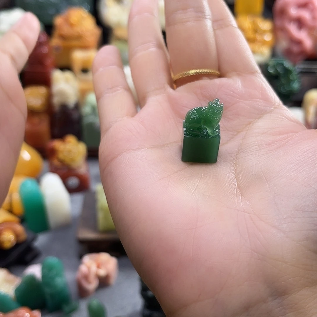 寿山石印石探*5709包邮包刻