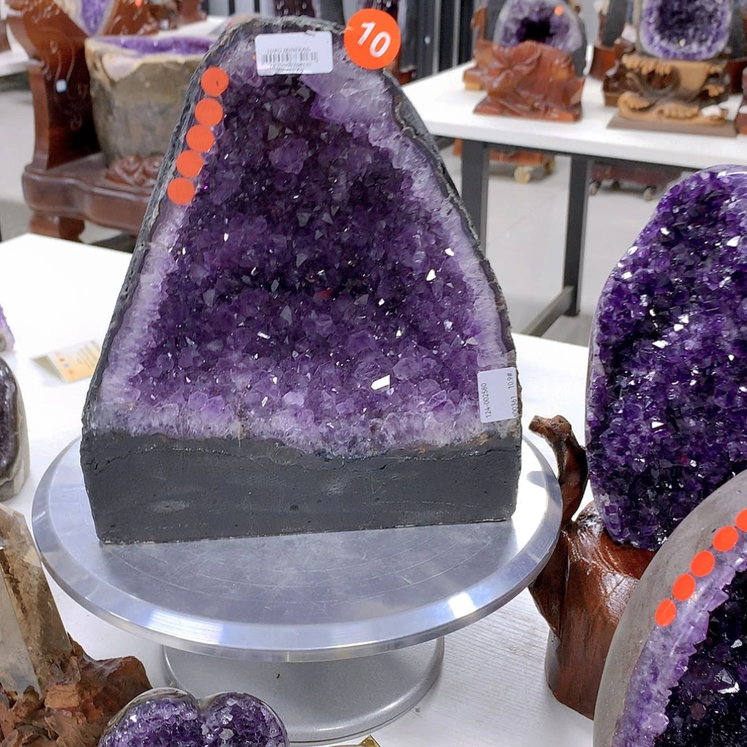大型摆件（非配饰）紫晶未镶嵌