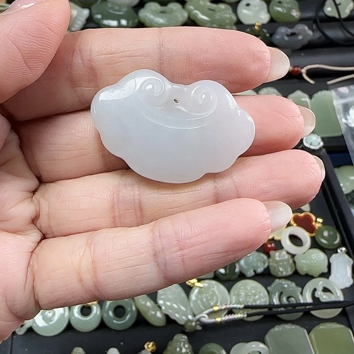 和田玉吊坠(不含链)未镶嵌