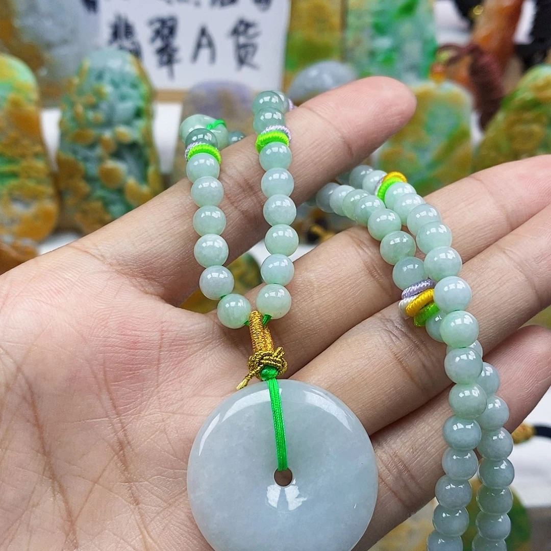 翡翠未镶嵌挂件天然翡翠A货