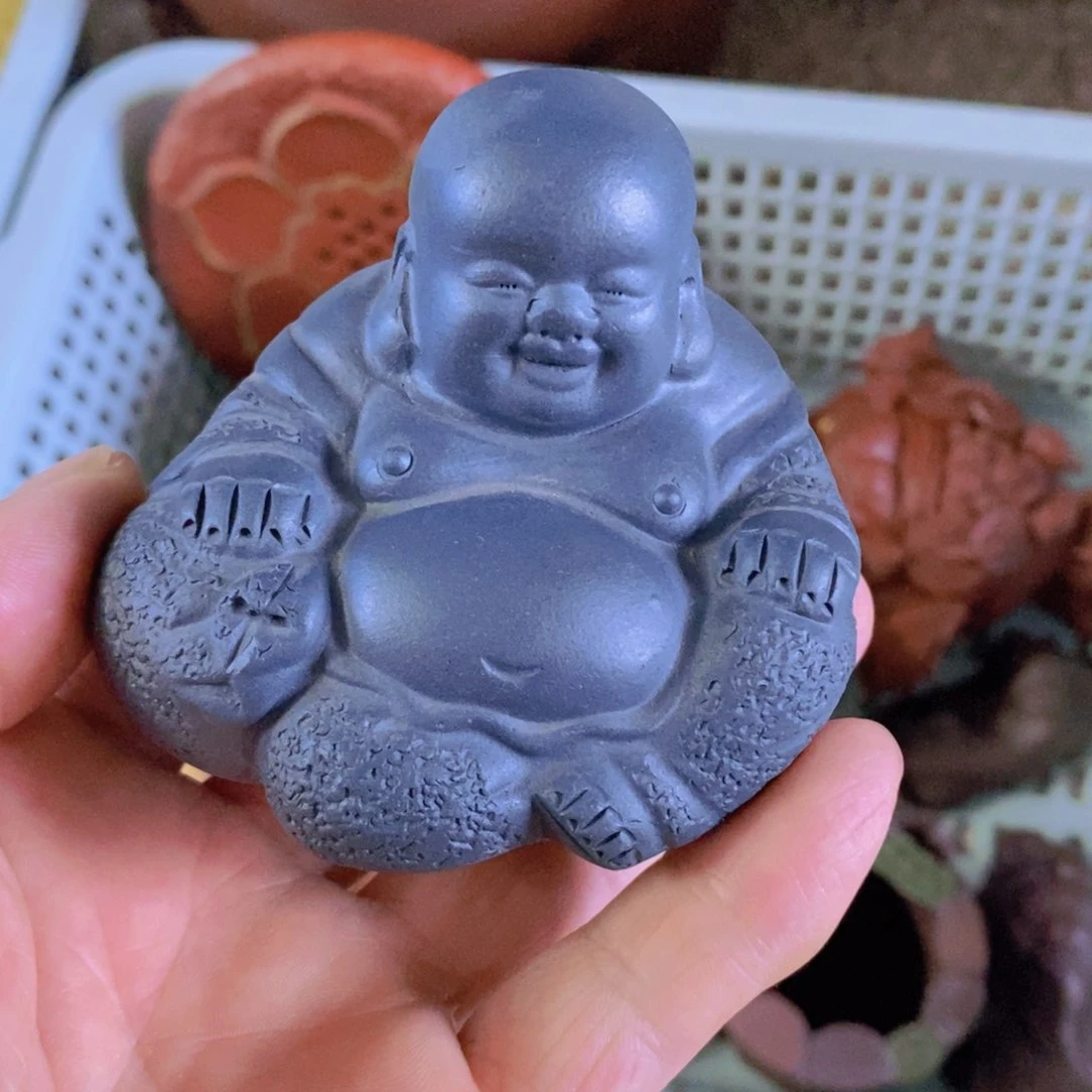 茶杯绿泥紫砂紫砂