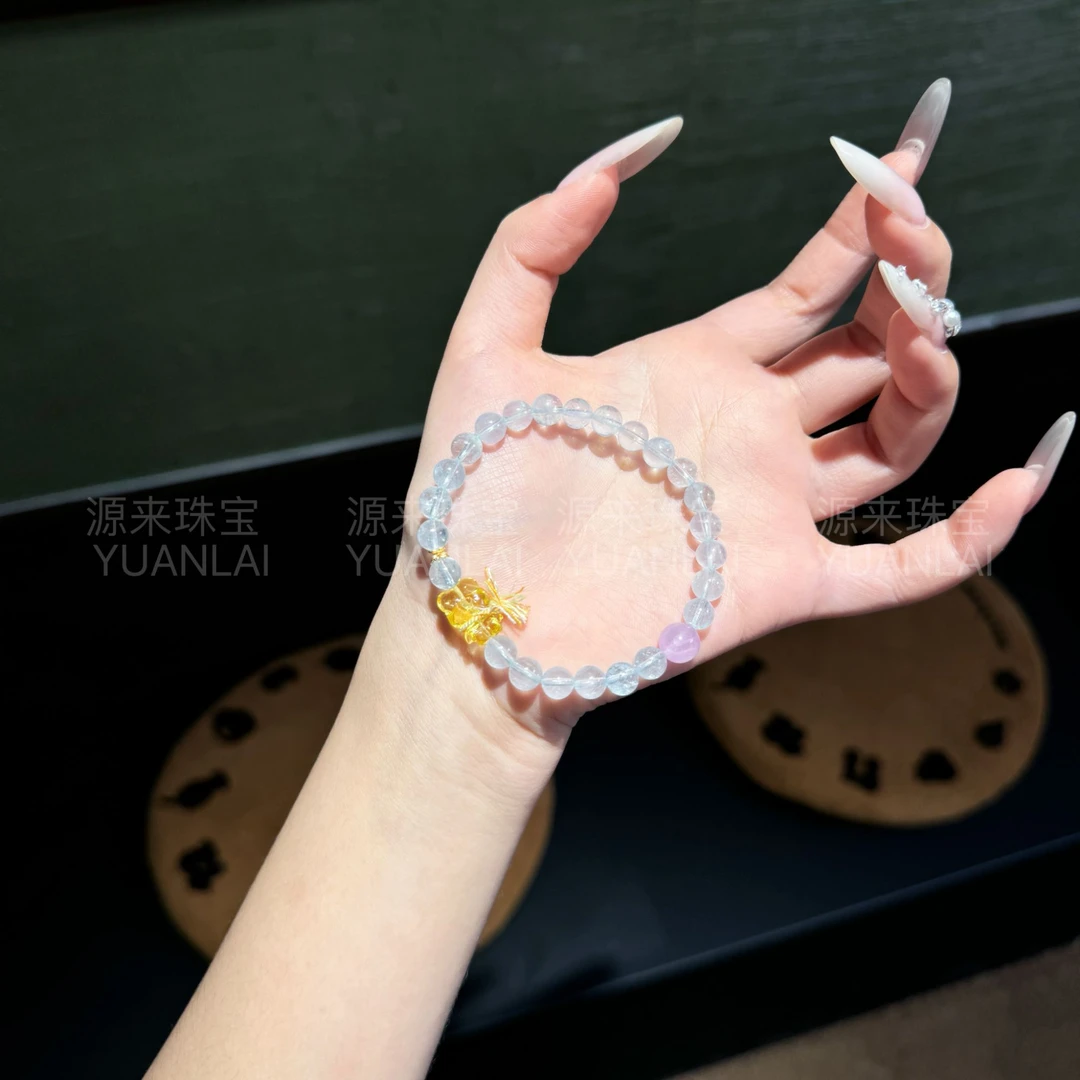 YY13 蜜蜡小熊手串