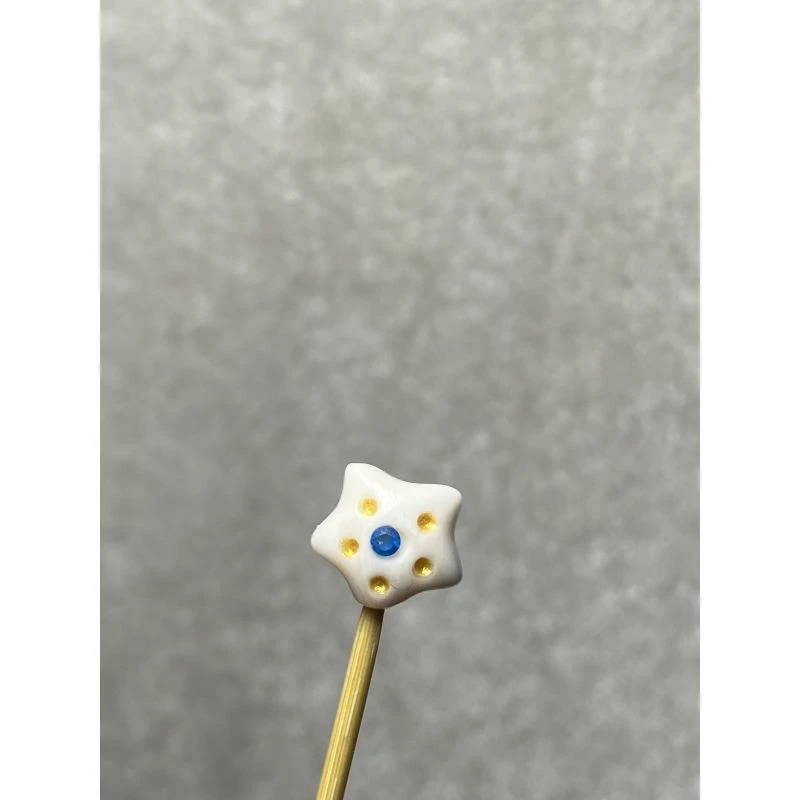 ps0041驼骨雕刻小星星配饰8*10