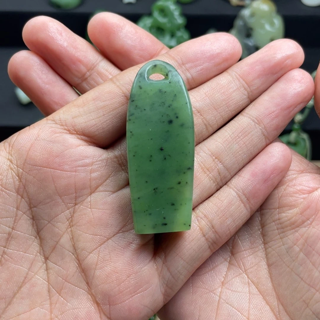 和田玉未镶嵌颈饰关***3