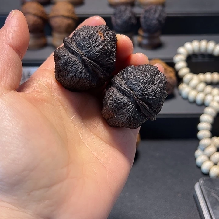 把件文玩核桃L龙脊蝴蝶蟾41