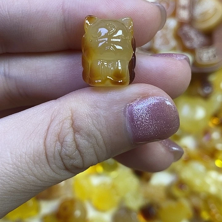吊坠橄榄核九尾狐