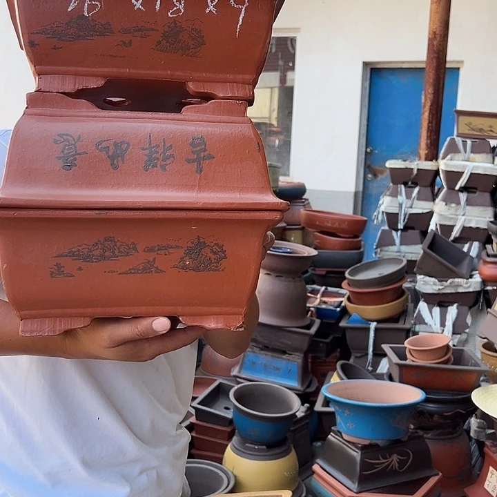 紫砂花盆紫砂花盆