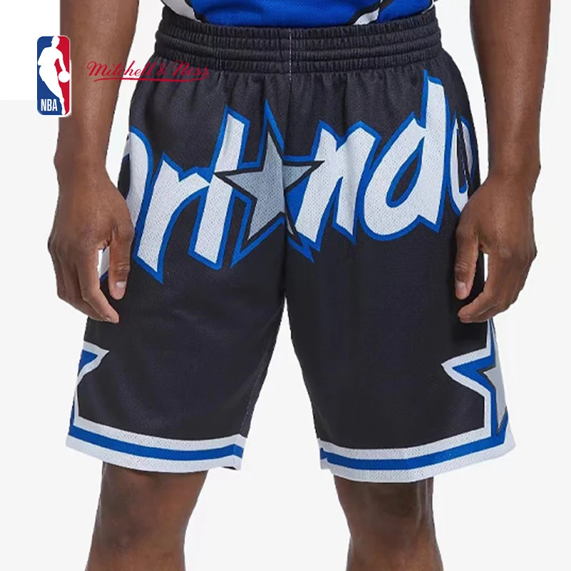 Mitchell&ness-NBA官方男子奥兰多魔术Big Face2.0系列Energy短裤
