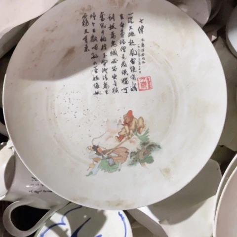 摆件刘*建陶瓷艺术摆件两个