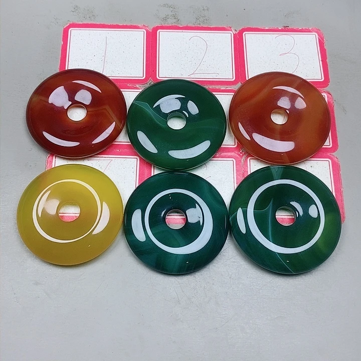 玛瑙/玉髓吊坠(不含链)未镶嵌利*