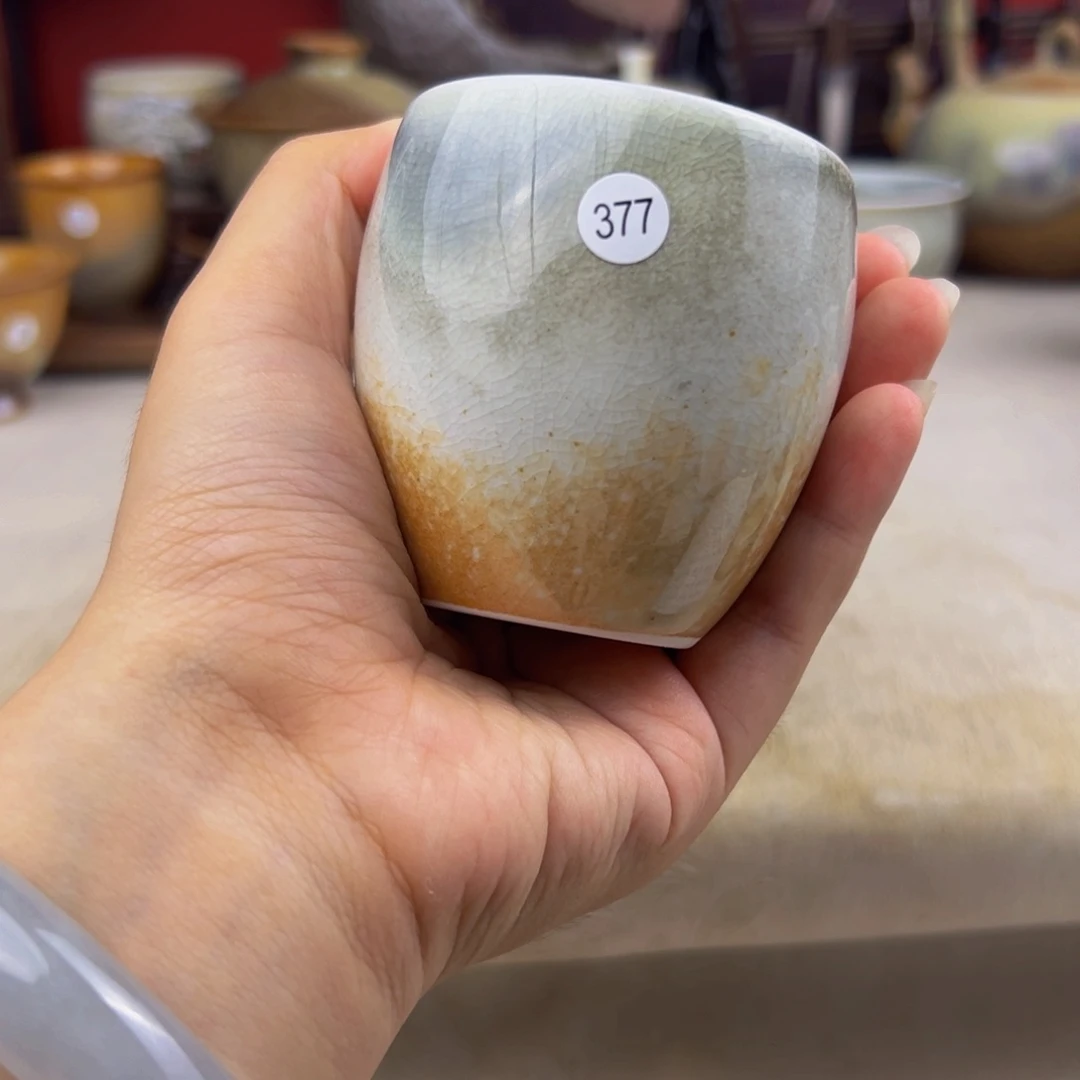 杯纯手工柴烧主人杯