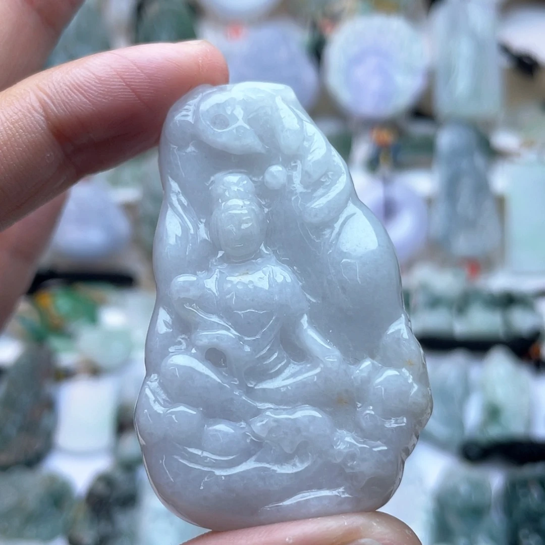 【闪购商品】颈饰未镶嵌翡翠观音