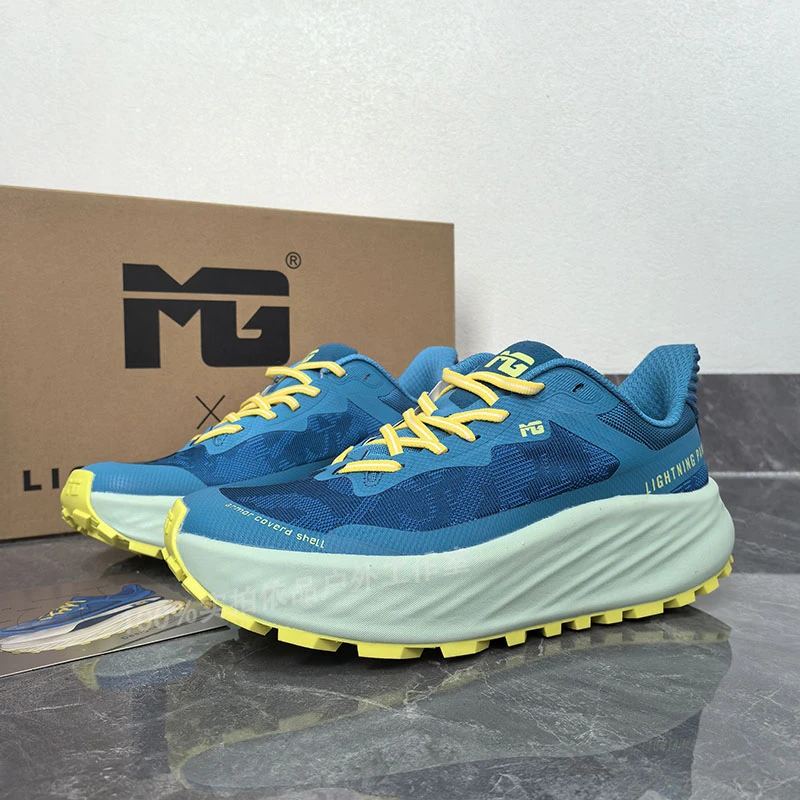 MG越野跑鞋外贸瑞典网面透气防滑徒步运动鞋男脚胖宽高4E宽楦鞋女