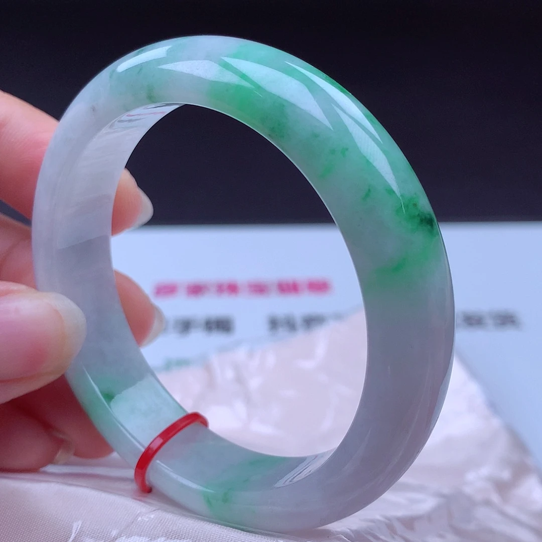 翡翠未镶嵌手镯手镯001986