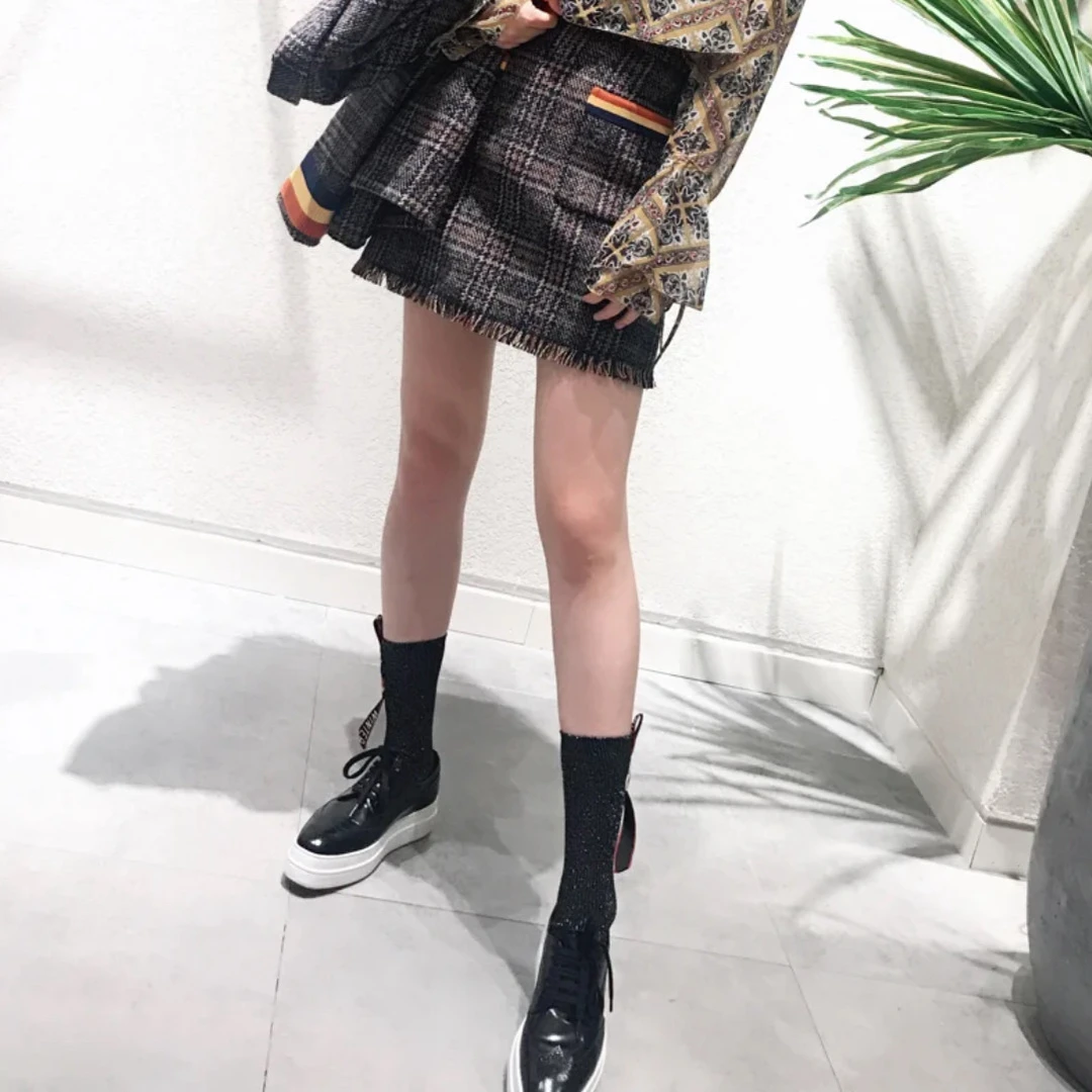 95新 Prada/普拉达 增高厚底鞋/36.5码/Xsp31538