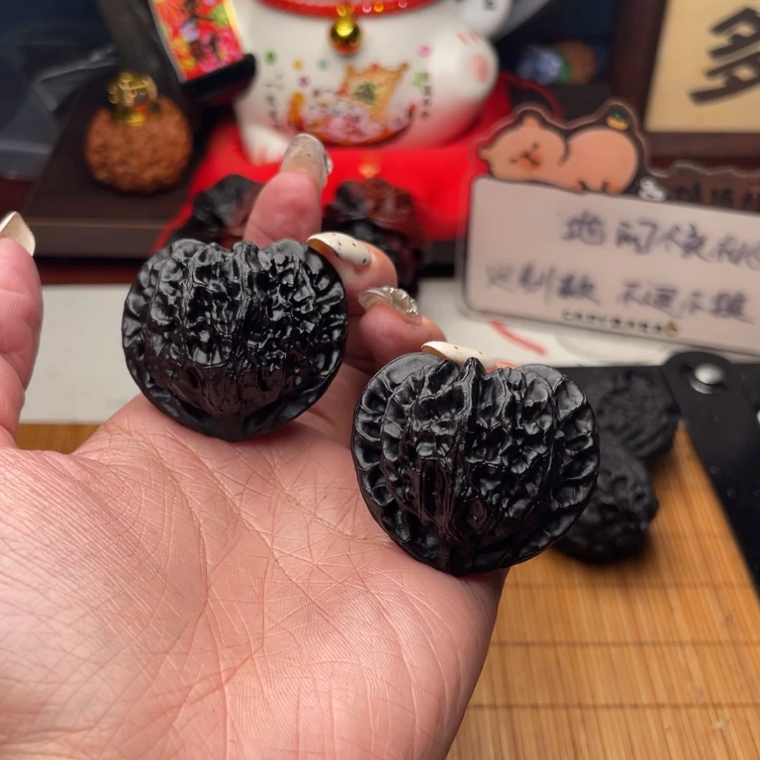 吊坠文玩核桃桃心灯