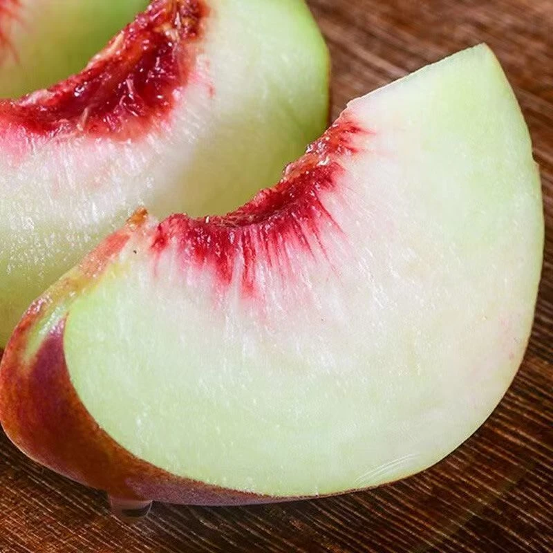 现摘青州蜜桃脆甜多汁应季新鲜水果适合孕妇小孩甜桃脆桃山地毛桃