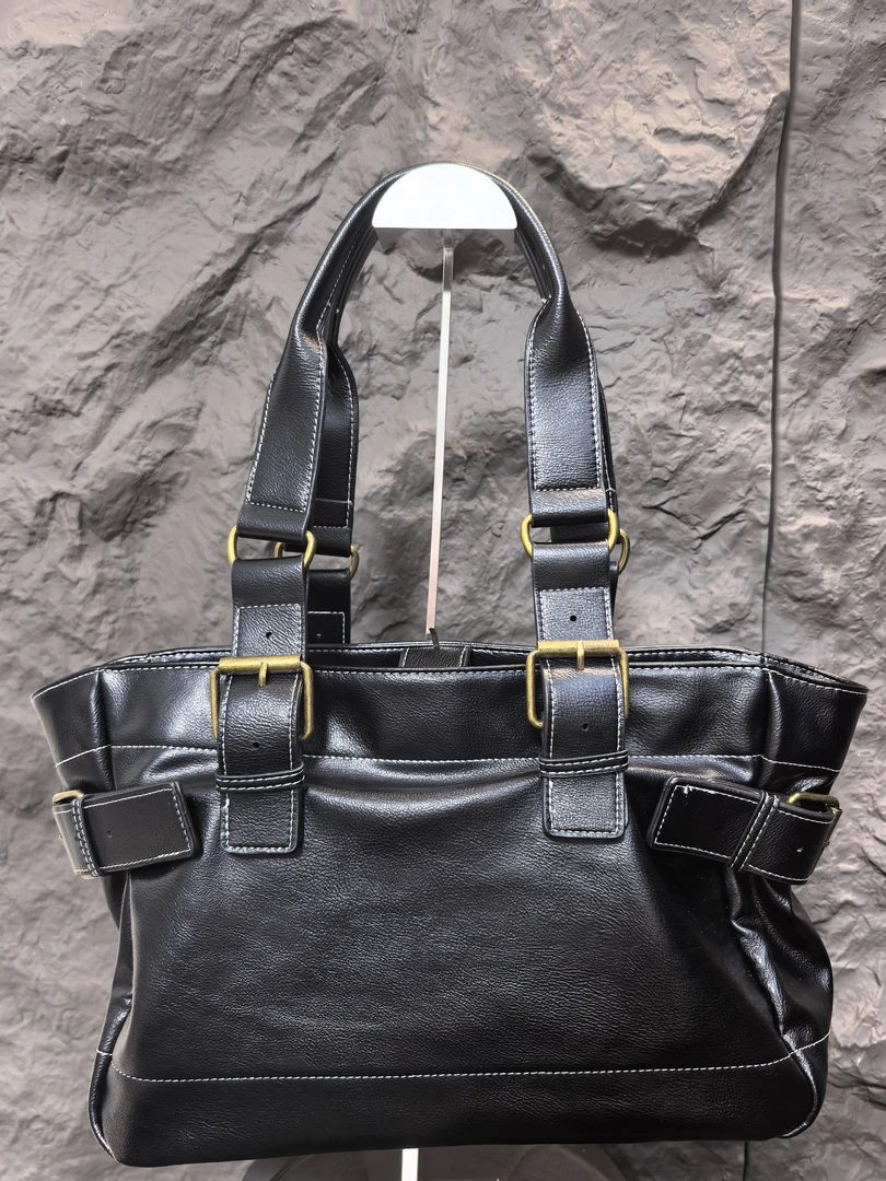 经典老花内衬中古托特单肩手提包