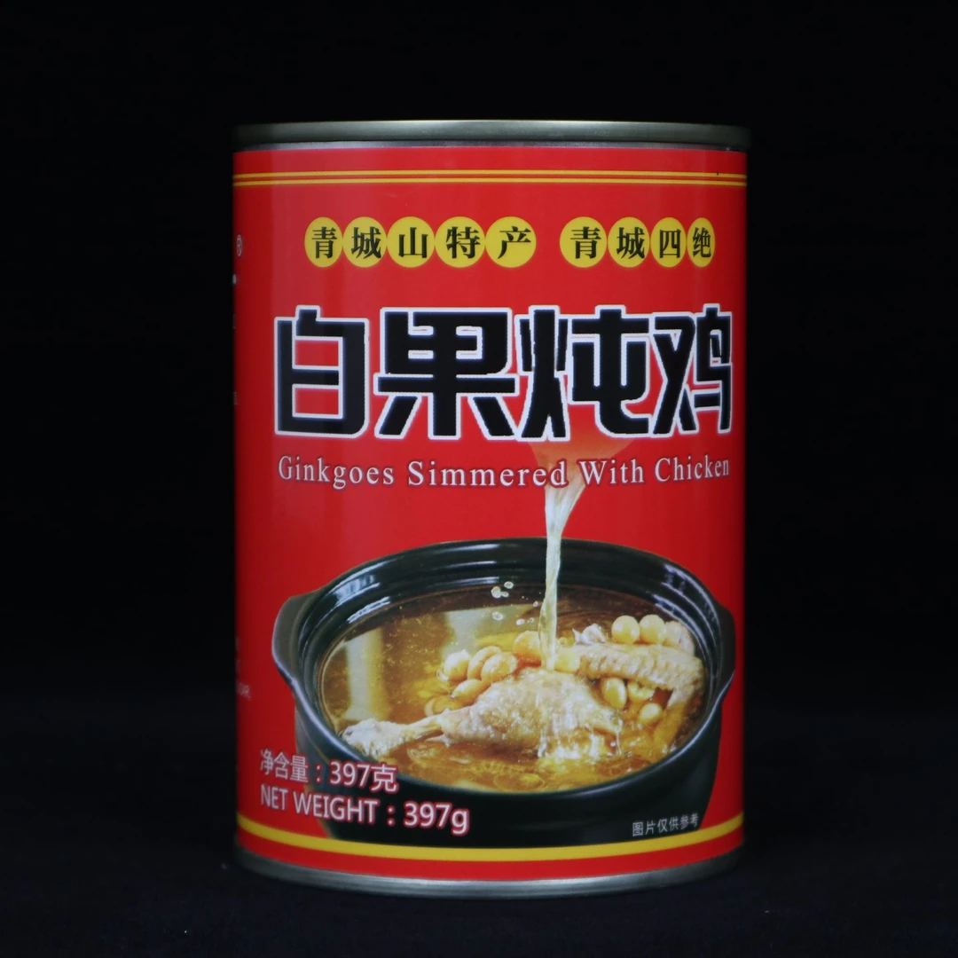 恒一红罐精品白果炖鸡