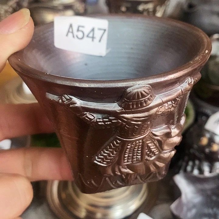 紫砂茶杯柴烧纯手工547