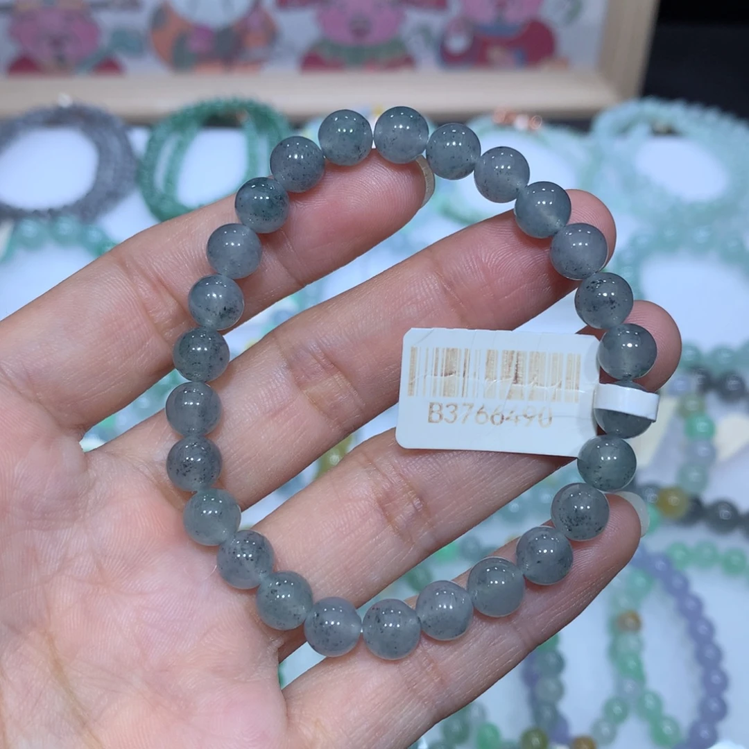 翡翠未镶嵌手链天然