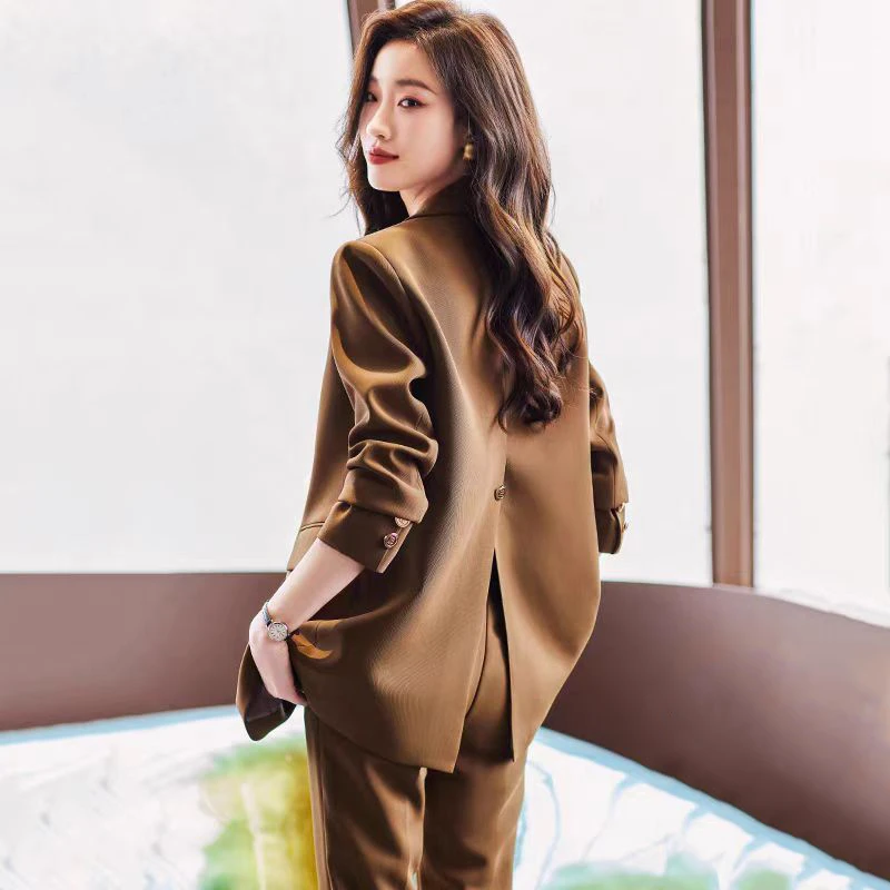 柜上54&9！品质出众！上身有范儿/小众通勤日常休闲西装外套D00022