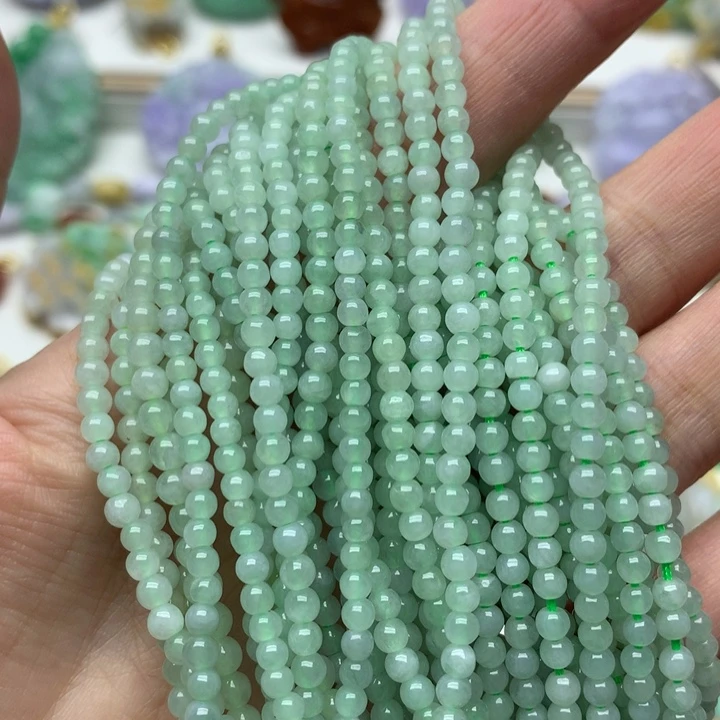 颈饰未镶嵌翡翠正翡翠