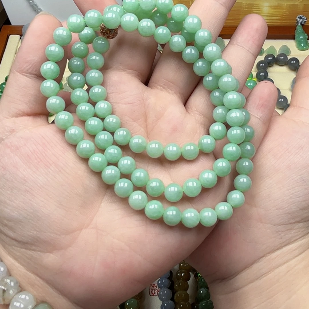 未镶嵌手链翡翠翡翠