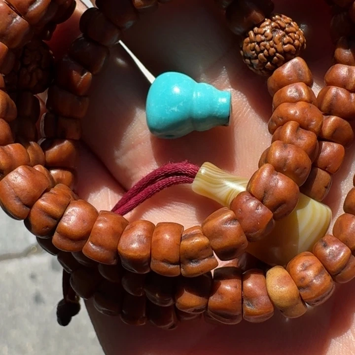 柏香籽/百香籽吊坠佰香子老串108精美好看