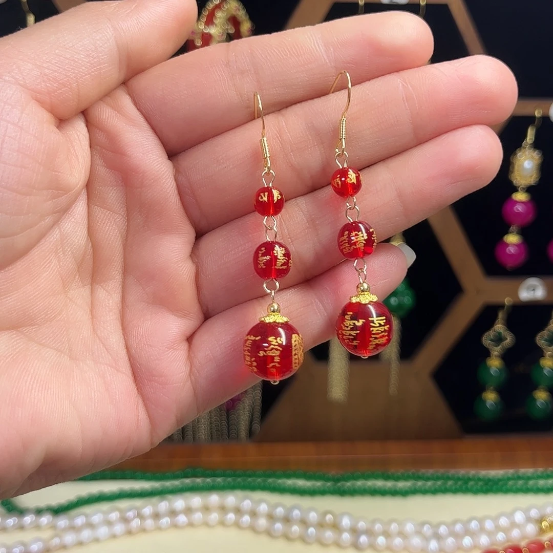 锆石合金925银耳饰