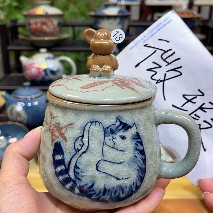 景德镇陶瓷手绘茶具