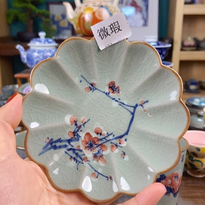 瓷片手工制作工艺精湛等特点