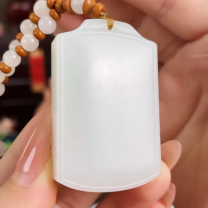 和田玉未镶嵌颈饰定制发货