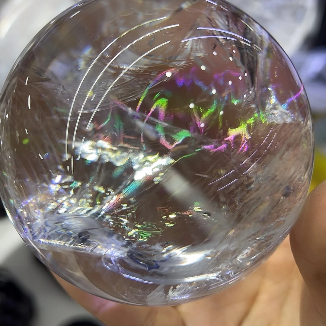 水晶水晶球摆件未镶嵌