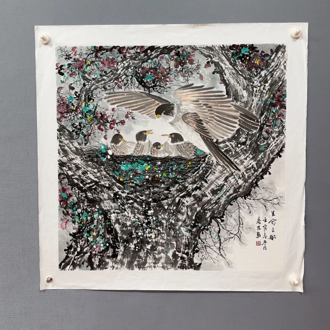 国画庆友精品作品