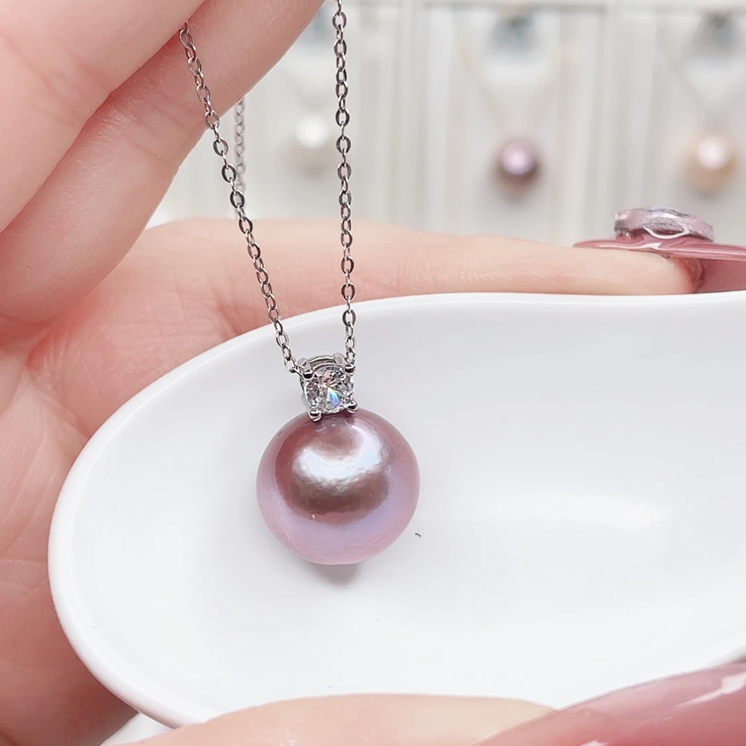 吊坠(赠链)淡水珍珠合金