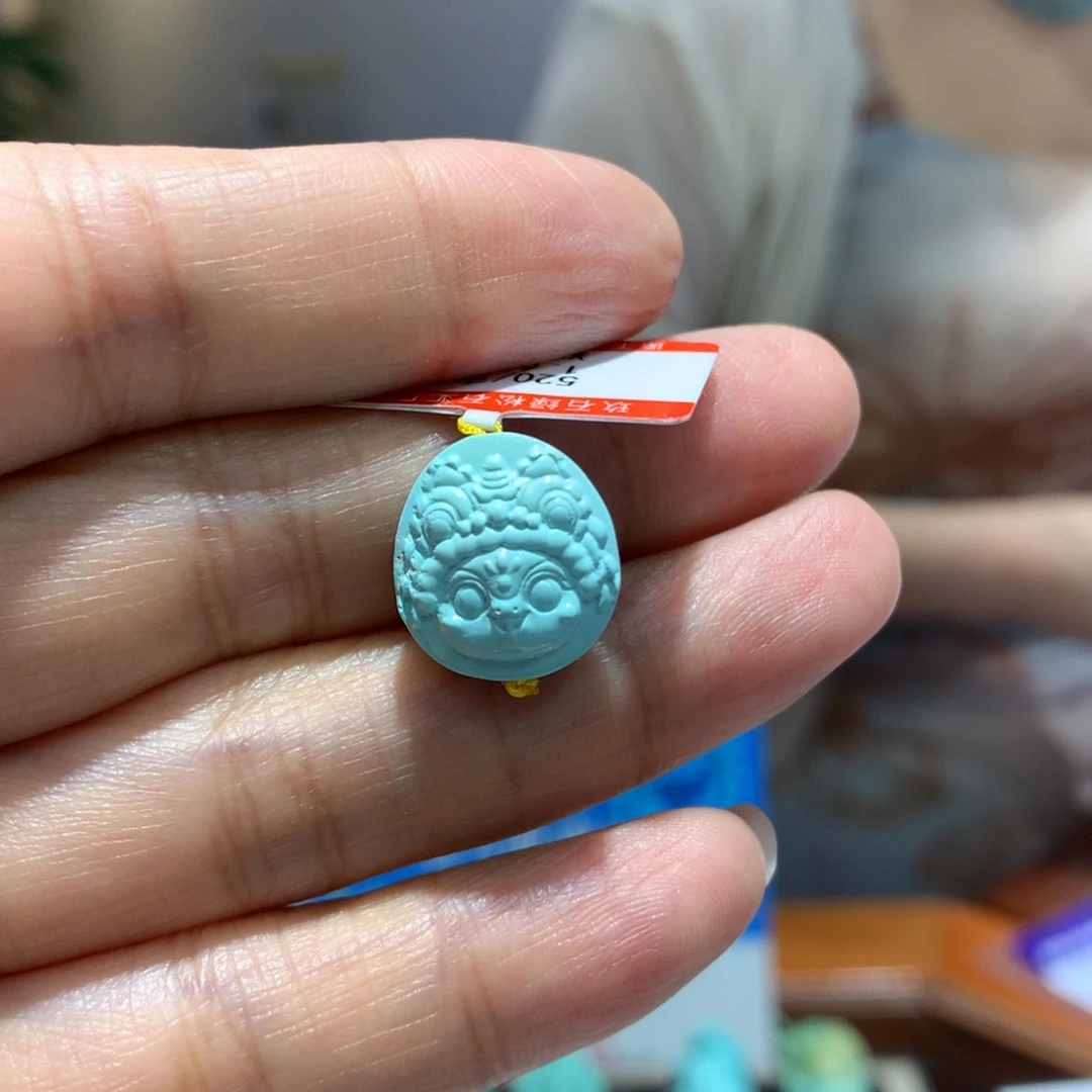 绿松石未镶嵌配饰