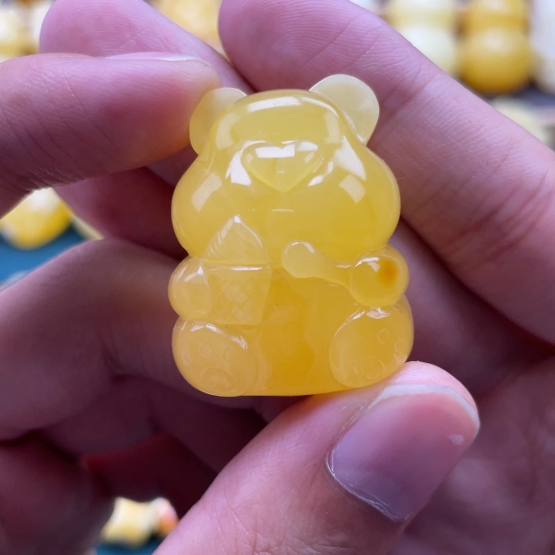 琥珀未镶嵌裸石蜜蜡