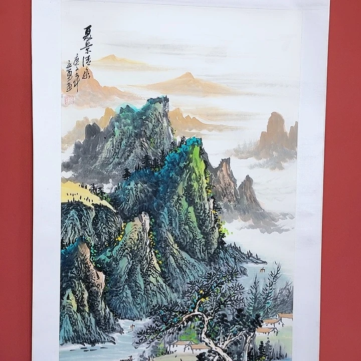 国画木*吴立勇老师朵