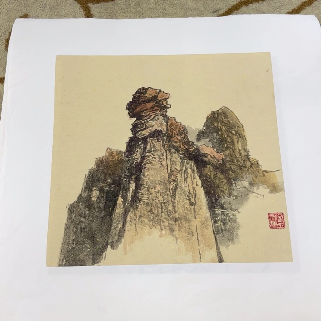 国画焦禄明老师作品刘