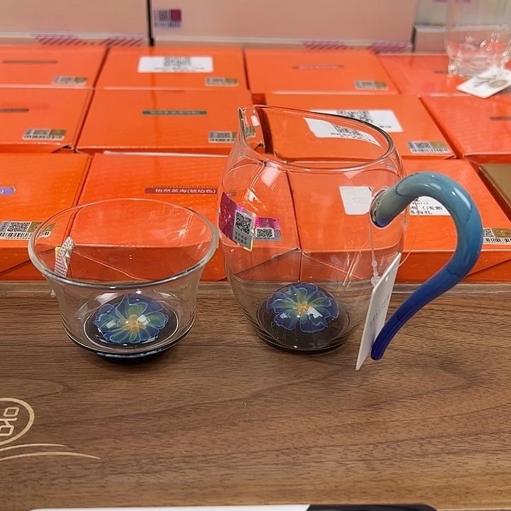 正***学玻璃手工艺品禾器茶器现货现发