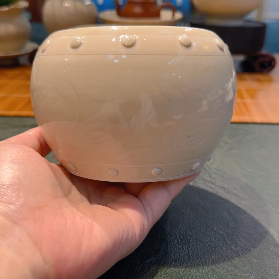 仿古定瓷  建水600ml